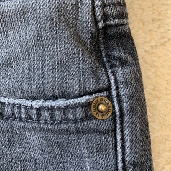 Current/Elliott Spade Ankle in Black Night Faded Black Jeans - Picture 13 of 15